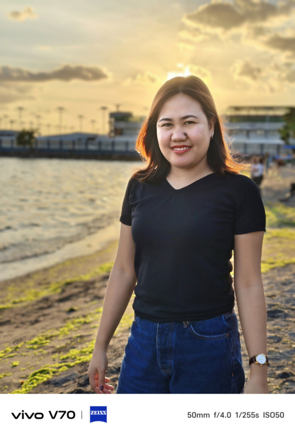 vivo V70 Golden Hour Portrait