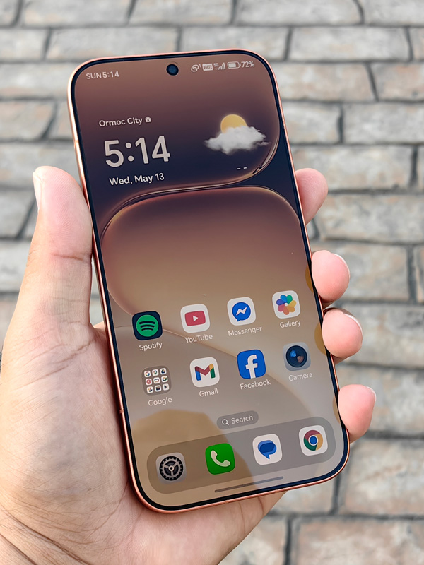 HONOR 600 display
