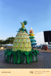 HONOR-600-sample-picture-plaza-pineapple-tree